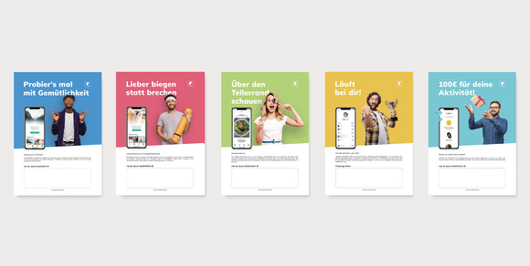Posterset Rollout 5 teilig DIN A2