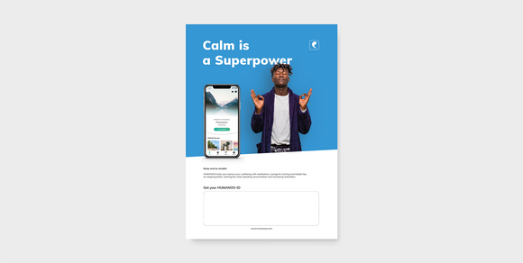 Rollout poster DIN A2 relaxation