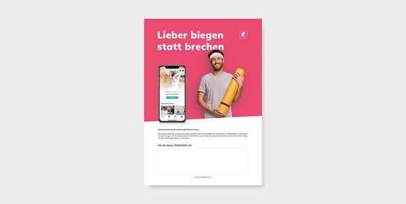 Poster Beweglichkeit DIN A2